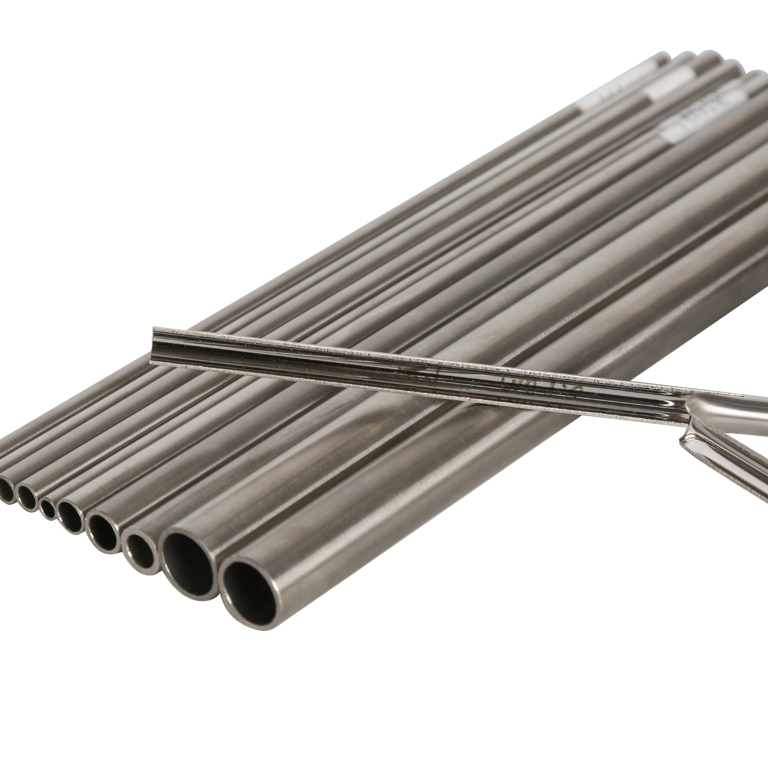 Electropolished stainless steel tube