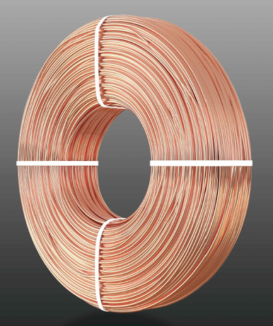 4.7*0.5mm Single Wall Copper Plated Welded Steel Tube in Coil