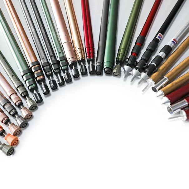 Aluminium telescopic pole